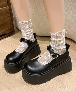 厚底ローファー レディース 美脚靴 送料無料 即日発送-2