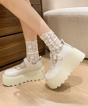 厚底ローファー レディース 美脚靴 送料無料 即日発送-7