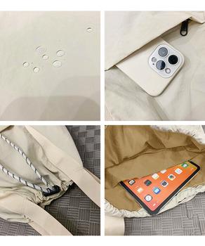 ナイロンリュック肩掛けバッグトートバッグ 送料無料 即日発送-9