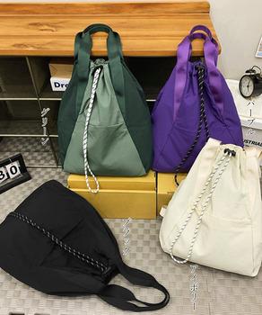 ナイロンリュック肩掛けバッグトートバッグ 送料無料 即日発送-1