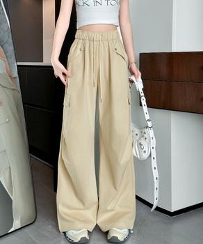 カーゴパンツ レディースストレートパンツ 送料無料 即日発送-3