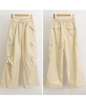 カーゴパンツ レディースストレートパンツ 送料無料 即日発送-8