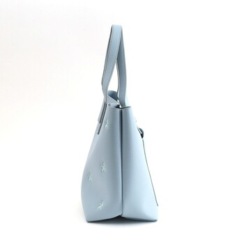 星柄刺繍フェイクレザー トートバッグ A4 対応　  COOCO 送料無料 即日発送-7