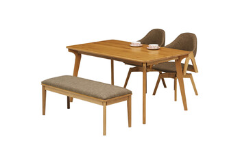 110食堂ベンチ ジェシカ BR お部屋に合わせやすいナチュラルなベンチ 送料無料-7