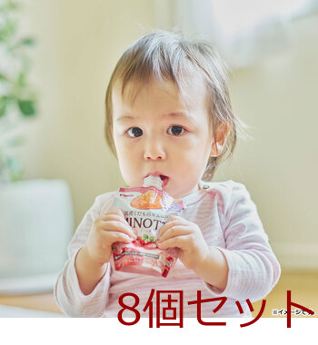 ピジョン くだものスムージー MINOTTA ミノッタ とちおとめミックス 70g 8個セット 送料無料-4