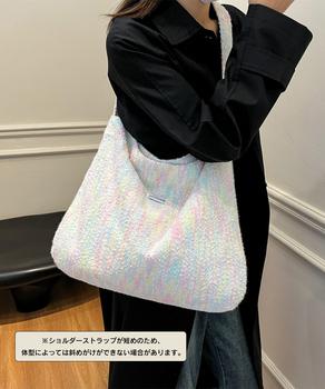 トートバッグ レディース 英字ロゴ 送料無料 即日発送-5