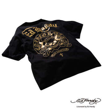 大きいサイズ Ed Hardy 天竺プリントポケット付半袖Tシャツ 3L 4L 5L 6L 8L MC852952-99618 ラッピング可 送料無料 即日発送-4