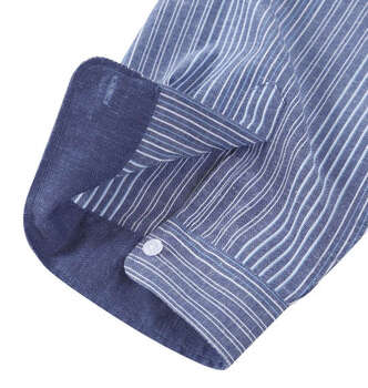 大きいサイズ Mc.S.P 麻混スラブレギュラー七分袖シャツ 3L 4L 5L 6L 8L MC752303-99654 ラッピング可 送料無料 即日発送-3