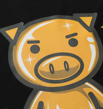 大きいサイズ 豊天 金運上昇美豚DRYハニカムメッシュ半袖Tシャツ 3L 4L 5L 6L 7L 8L ラッピング可 送料無料 即日発送-3