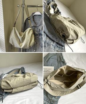 ドローストリングショルダーバッグ 送料無料 即日発送-8