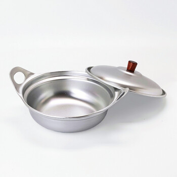 和食器 アルミ ミニ寄せ鍋 蓋付 日本製 送料無料-1