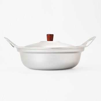 和食器 アルミ ミニ寄せ鍋 蓋付 日本製 送料無料-3