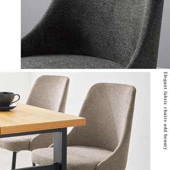 チェアLC 4860DGY 2脚セット 送料無料-3