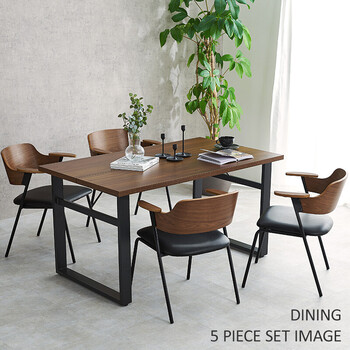 ダイニングチェアLC 4835BR DGY 送料無料-8