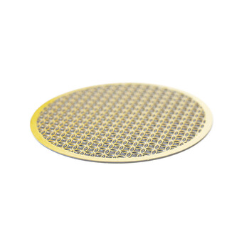 真鍮 細密コースター 丸 七宝 麻の葉 青海波 日本製 送料無料-6