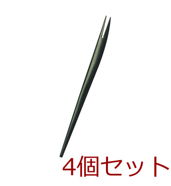和食器 竹 ゆるやかフォーク 大 クリア 赤 緑 日本製 4セット 送料無料-2