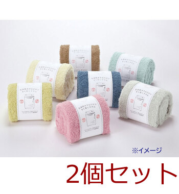 洗濯脱水するだけですぐ乾くタオル2 バスタオル 約60×120cm グレー 1枚入 2セット 送料無料-4