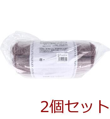 洗濯脱水するだけですぐ乾くタオル2 バスタオル 約60×120cm ダークブラウン 1枚入 2セット 送料無料-2