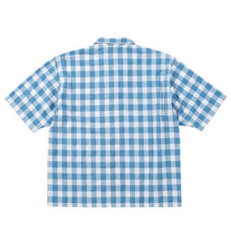 大きいサイズ marie claire homme さらテックサッカーチェック半袖パジャマ 3L 4L 5L 6L 8L MC952012-00784 ラッピング可 送料無料 即日発送-4