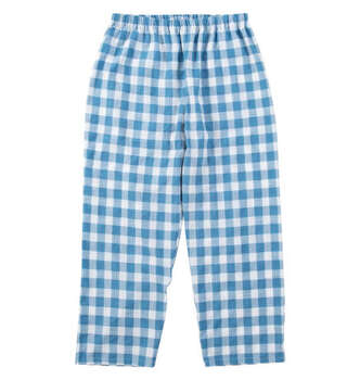 大きいサイズ marie claire homme さらテックサッカーチェック半袖パジャマ 3L 4L 5L 6L 8L MC952012-00784 ラッピング可 送料無料 即日発送-5