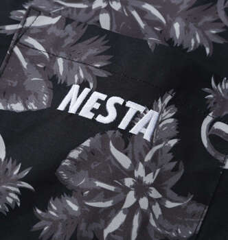 大きいサイズ NESTA BRAND ボタニカル柄オープンカラー半袖シャツ 3L 4L 5L 6L 8L MC752162-00810 ラッピング可 送料無料 即日発送-3