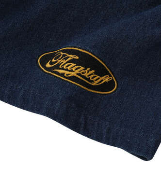 大きいサイズ FLAGSTAFF×PEANUTS スヌーピーコラボ半袖デニムシャツ 3L 4L 5L 6L 8L MC752061-00813 ラッピング可 送料無料 即日発送-4