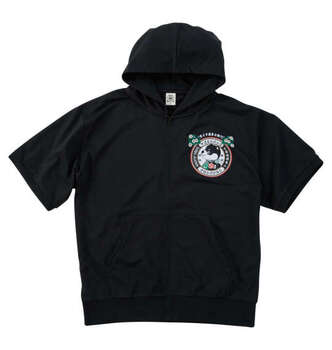 大きいサイズ 黒柴印和んこ堂 日本の夏半袖フルジップパーカー 3L 4L 5L 6L 8L MC852112-00839 ラッピング可 送料無料 即日発送-1