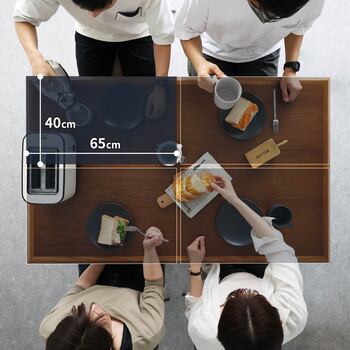 ダイニングテーブル ブラウン　RUT 3590 II RUMMY Dining Table 1300 送料無料 即日発送-26