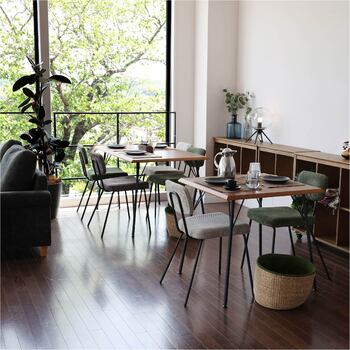 ダイニングテーブル ブラウン　RUT 3590 II RUMMY Dining Table 1300 送料無料 即日発送-29