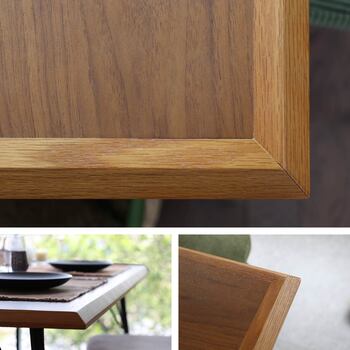 ダイニングテーブル ブラウン　RUT 3590 II RUMMY Dining Table 1300 送料無料 即日発送-30