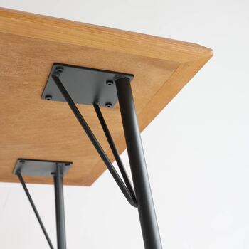 ダイニングテーブル ブラウン　RUT 3590 II RUMMY Dining Table 1300 送料無料 即日発送-33