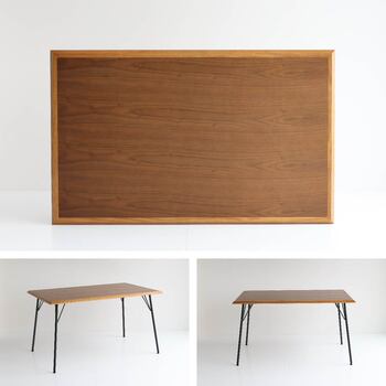 ダイニングテーブル ブラウン　RUT 3590 II RUMMY Dining Table 1300 送料無料 即日発送-34