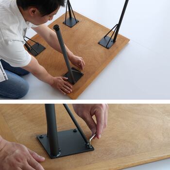 ダイニングテーブル ブラウン　RUT 3590 II RUMMY Dining Table 1300 送料無料 即日発送-36