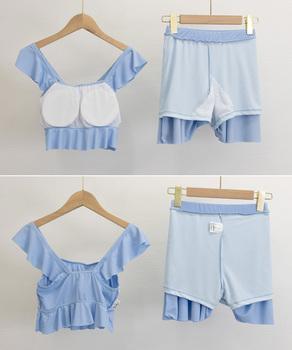 セットアップ水着 フリルビキニ盛れる水着 送料無料 即日発送-8