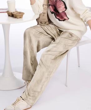 タイダイ染めワイドパンツ春夏ロングパンツ 送料無料 即日発送-3