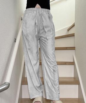 タイダイ染めワイドパンツ春夏ロングパンツ 送料無料 即日発送-5