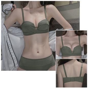 ブラジャーショーツレディース チューブブラジャー 盛れる 下着 送料無料 即日発送-5