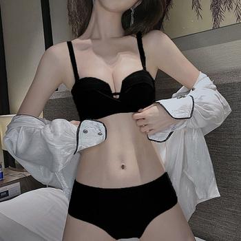 ブラジャーショーツレディース チューブブラジャー 盛れる 下着 送料無料 即日発送-6