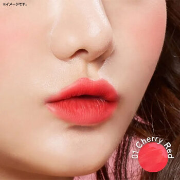 mamicosme マミコスメ グミティント チーク&リップカラー チェリーレッド 8g 2個セット 送料無料-3