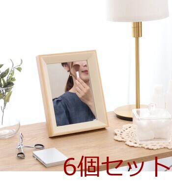 卓上ミラー タルト 6個セット 送料無料-3