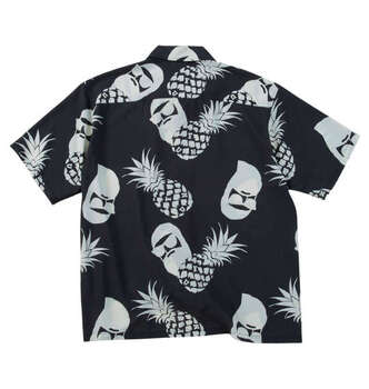 大きいサイズ FUN for modemdesign PINEAPPLE OJI柄半袖アロハシャツ 3L 4L 5L 6 MC752752-01685 ラッピング可 送料無料 即日発送-1