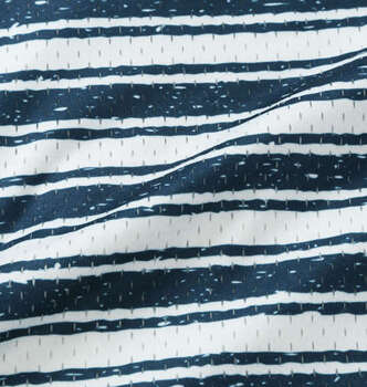 大きいサイズ COLLINS メッシュラフボーダー柄ノースリーブフルジップパーカー+半袖Tシャツ 3L 4L 5L 6L MC852331-01711 ラッピング可 送料無料 即日発送-2