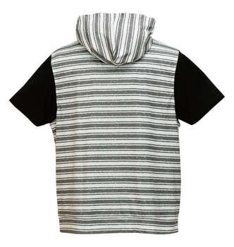 大きいサイズ COLLINS メッシュラフボーダー柄ノースリーブフルジップパーカー+半袖Tシャツ 3L 4L 5L 6L MC852332-01712 ラッピング可 送料無料 即日発送-1