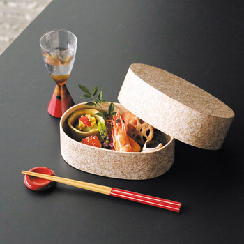 強化塗装 わっぱ料理箱 乱糸ブラック 乱糸ホワイト いぶし銅 いぶし銀 送料無料-20