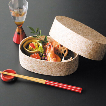 強化塗装 わっぱ料理箱 乱糸ブラック 乱糸ホワイト いぶし銅 いぶし銀 送料無料-21