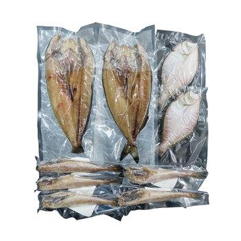 北海道産 一夜干し詰合せ ほっけ×2 かれい×2 姫鱈×5 送料無料-1