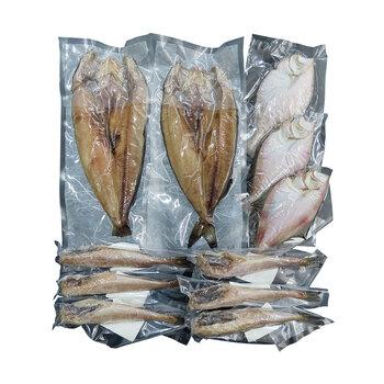 北海道産 一夜干し詰合せ ほっけ×2 かれい×3 姫鱈×6 送料無料-1