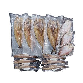 北海道産 一夜干し詰合せ ほっけ×4 かれい×3 姫鱈×6 送料無料-1