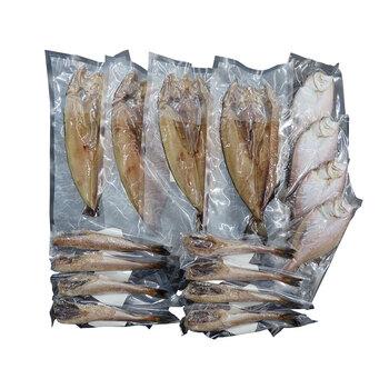 北海道産 一夜干し詰合せ ほっけ×4 かれい×4 姫鱈×8 送料無料-1