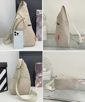 ナイロンボディバッグワンショルダーバッグ 送料無料 即日発送-7